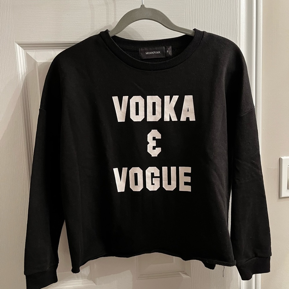 MINKPINK Vodka&Vogue sweater💗